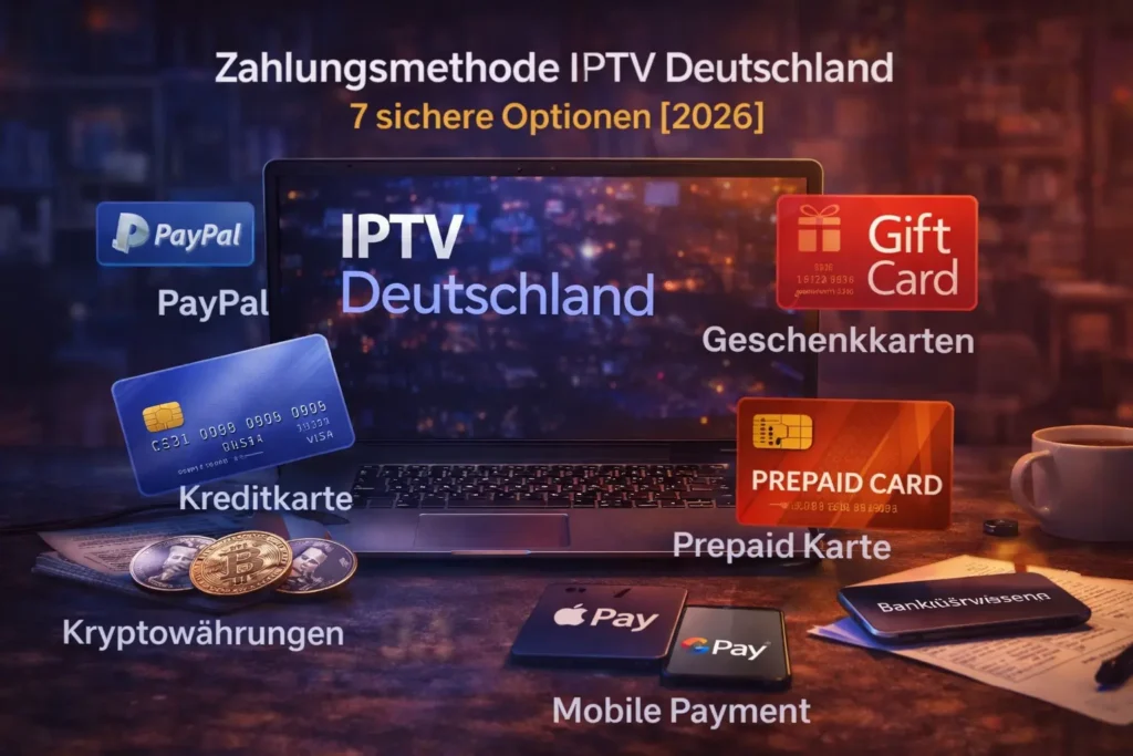Zahlungsmethode für IPTV in Deutschlan
