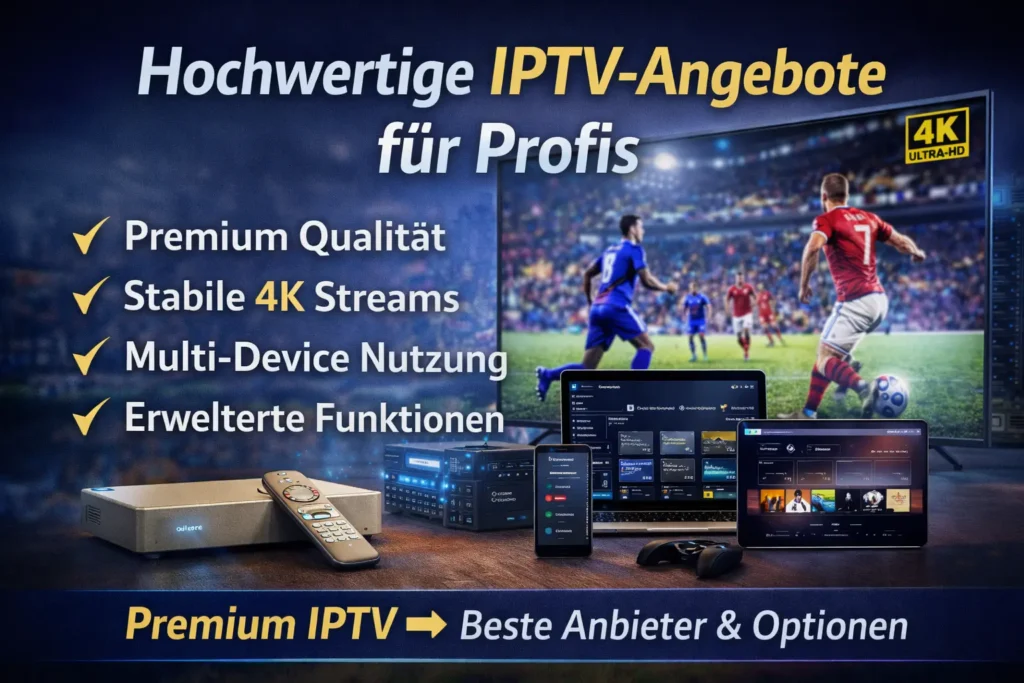 Hochwertige IPTV-Angebote für Profis