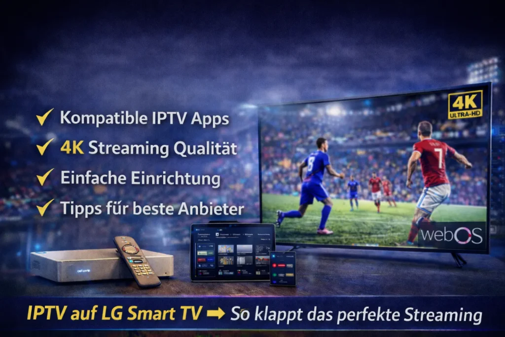 IPTV Deutschland 2026 LG Smart TV