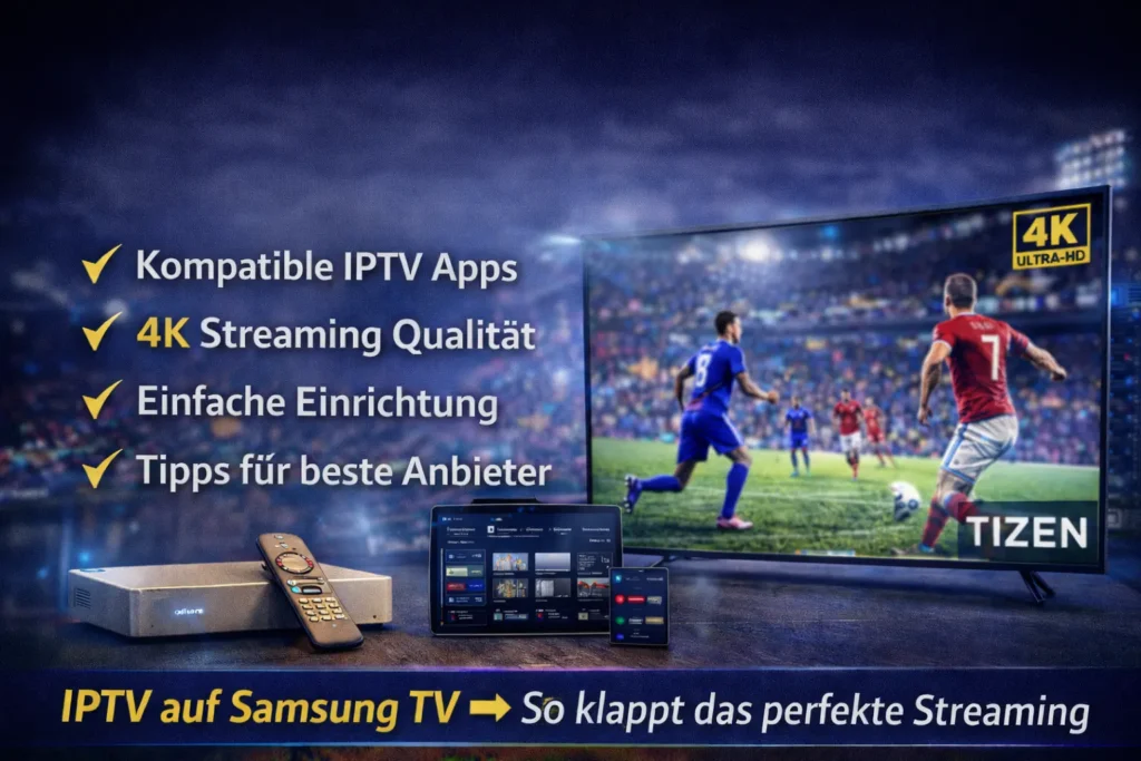 IPTV Deutschland 2026 Samsung Smart TV