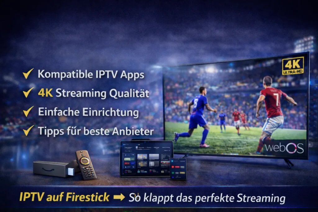 Top IPTV-Anbieter für Firestick in Deutschland